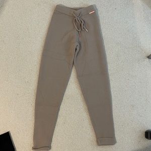 LOUNGE taupe so soft knitted joggers